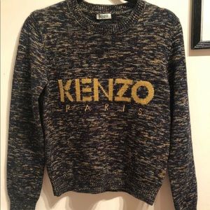 Kenzo Marled Knit Crewneck Sweater